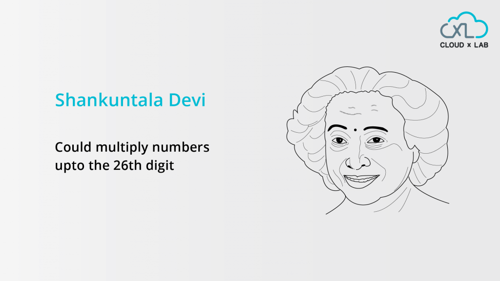 Shakuntala Devi﻿, Indian Mathematician