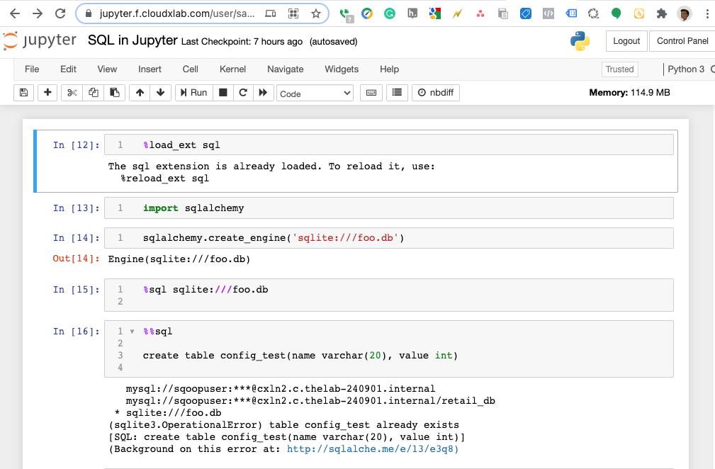 How do I connect my Jupyter notebook?